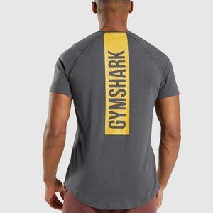 Gymshark Mens BOLD T-SHIRT Onyx Gray XL